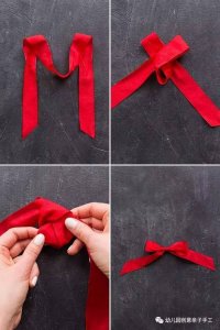 ​丝带蝴蝶结的打法（简单又快速）