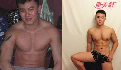 ​男模陈大卫私照 为了出名真的很拼
