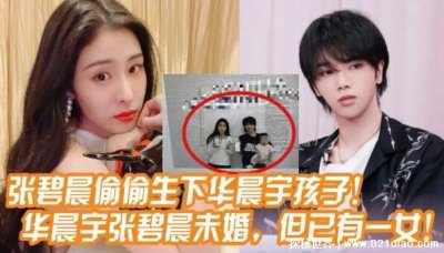 ​曝张碧晨 华晨宇结婚生子，实际未婚生子两人会共同抚养