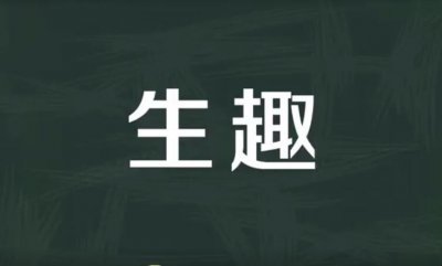 ​生趣的近义词是什么呢(生趣的近义词是什么 标准答案)