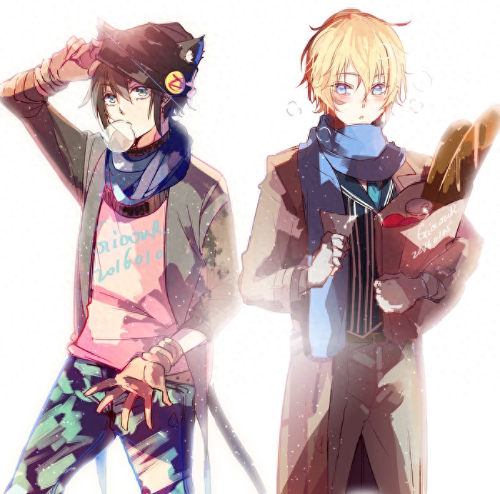 终结的炽天使里的最佳CP,百夜米迦尔和百夜优一郎基情满满