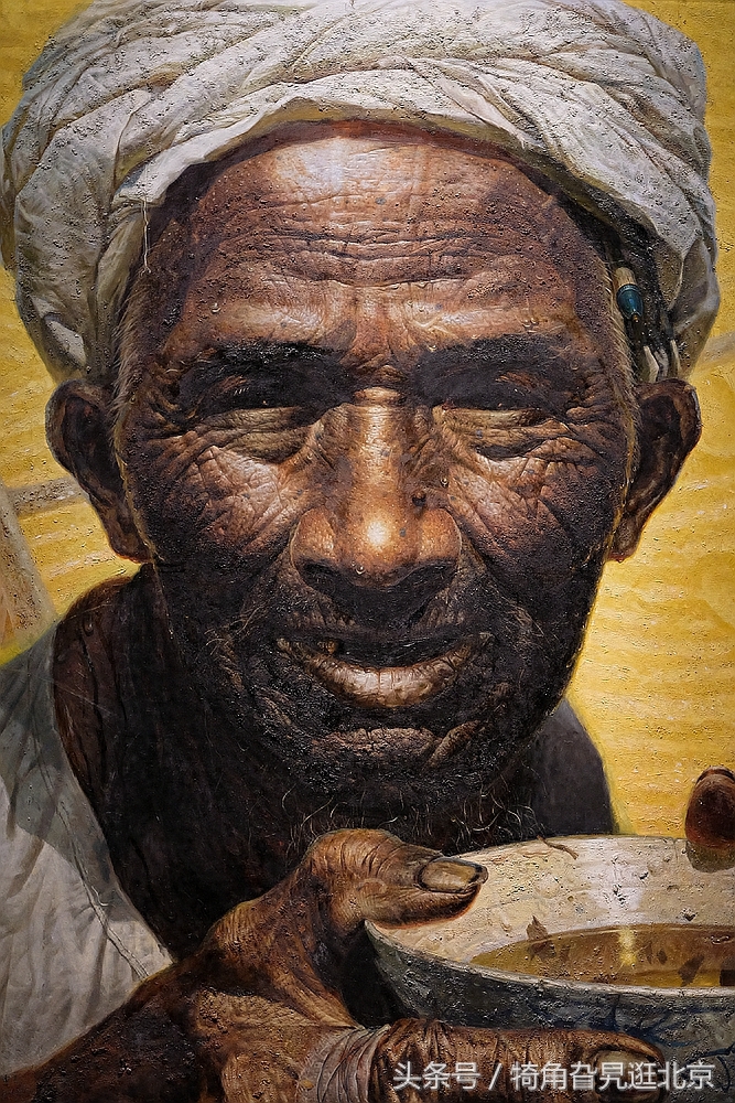 罗中立油画《父亲》欣赏