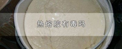​环保热熔胶有甲醛吗 烧热熔胶有毒吗