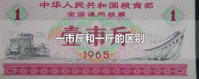 ​一市斤是一斤还是一公斤 什么是一市斤