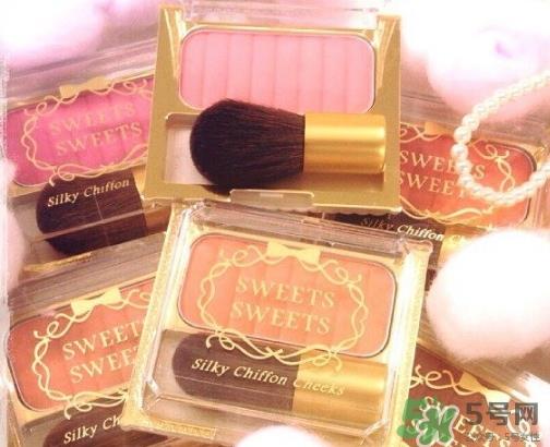 sweets sweets腮红色号试色 sweets sweets腮红试色图