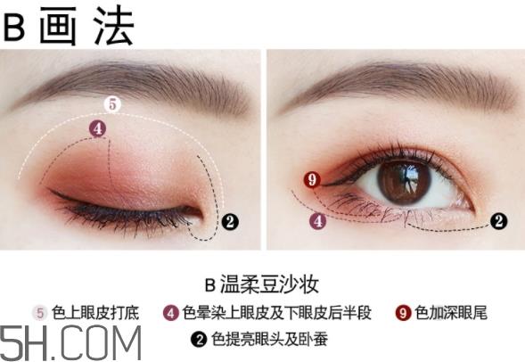 vnk十色眼影盘怎么画？vnk云兴霞蔚十色眼影画法步骤