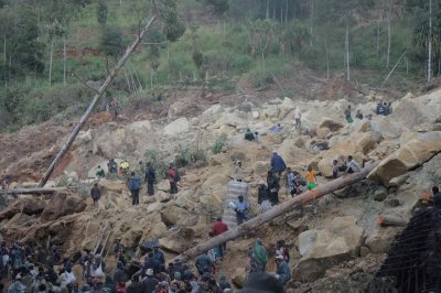 ​联合国官员：巴新山体滑坡现场找到幸存者希望渺茫