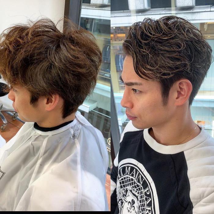 男生微卷烫发发型,这8款今年很流行,想烫发别错过