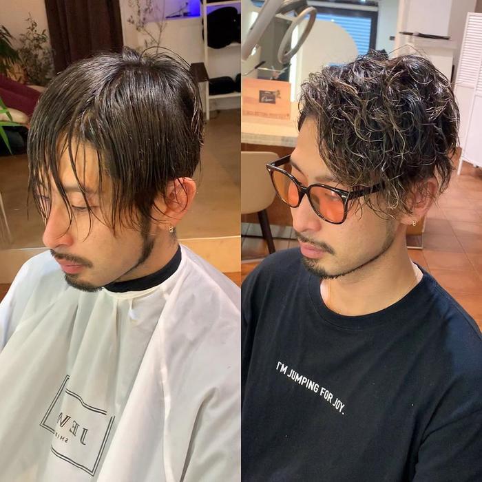 男生微卷烫发发型,这8款今年很流行,想烫发别错过