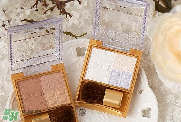 sweets sweets巧克力三色腮红色号_试色图 sweets sweets巧克力三色腮红色号_试色图