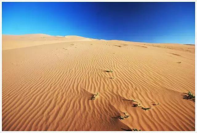 沙漠中的美丽倒影:巴丹吉林