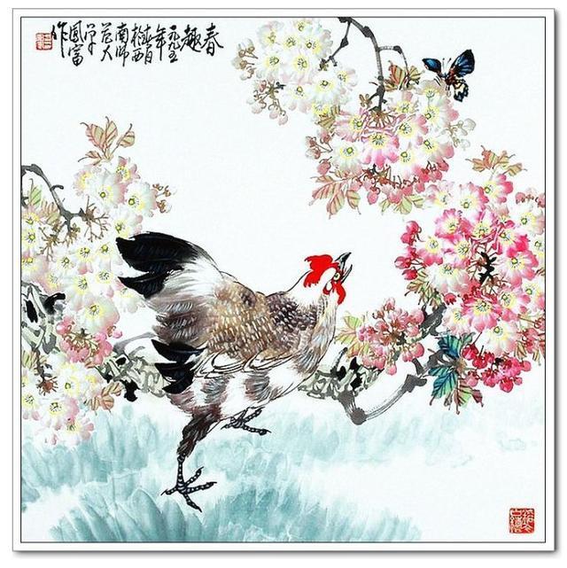 花为异彩,鸟为春鸣!——重庆方凤富作品!