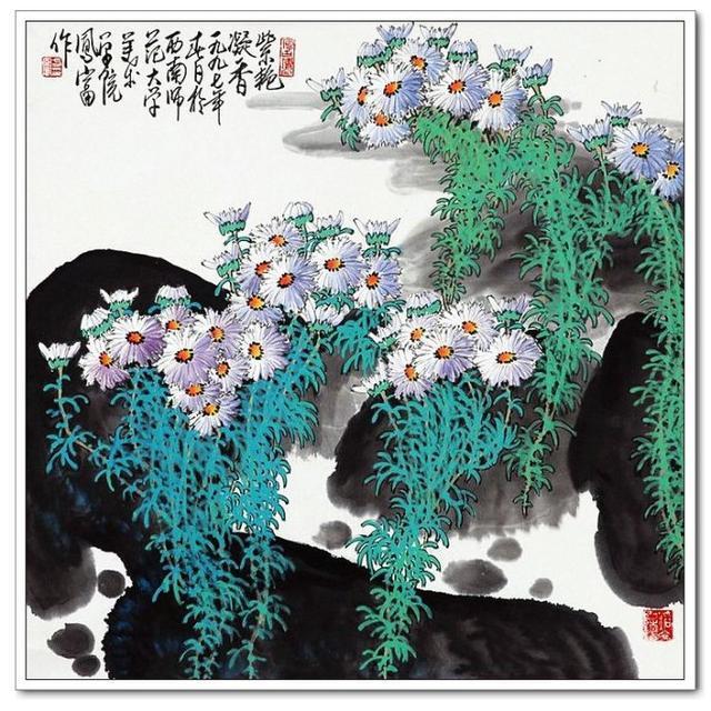 花为异彩,鸟为春鸣!——重庆方凤富作品!