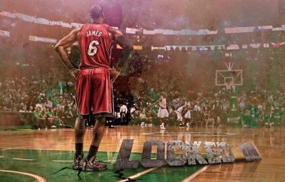 ​勒布朗 詹姆斯 背影电脑壁纸 王者的背影 喜欢可以保存哦