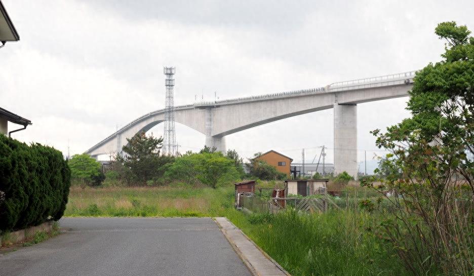 日本外形最奇葩的桥梁 江岛大桥