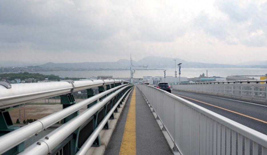 日本外形最奇葩的桥梁 江岛大桥