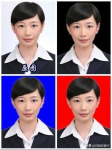 ​教您用美图秀秀更改证件照片背景