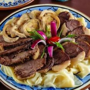 ​新疆美食-熏马肉