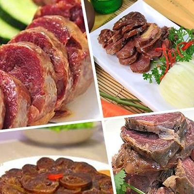 新疆美食——熏马肉