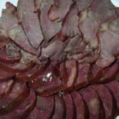 新疆美食——熏马肉