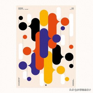 ​玩转形状！16款创意几何图形构成海报