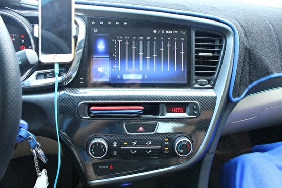 起亚K5轻度改装,越看越有型