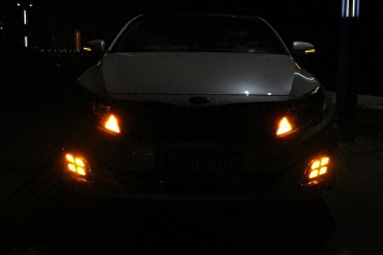 起亚K5轻度改装,越看越有型