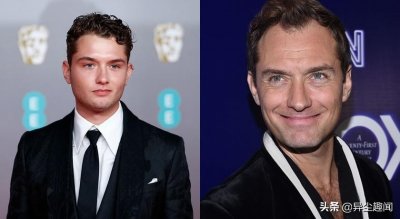 ​英国男神裘德洛的帅儿长这样！他竟然能撞脸约翰尼·德普