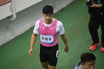 ​关注 | 苏炳添全运年首秀 60米跑出6秒65夺冠