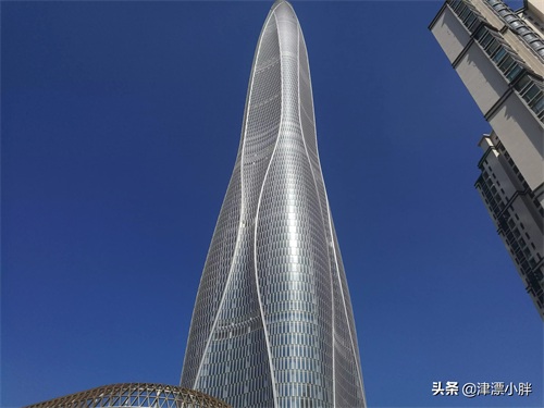 天津滨海新区新地标：“津沽棒”