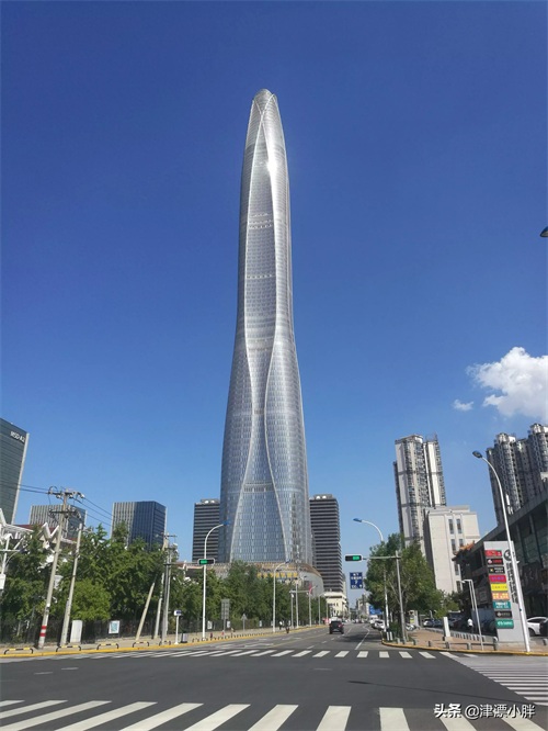 天津滨海新区新地标：“津沽棒”