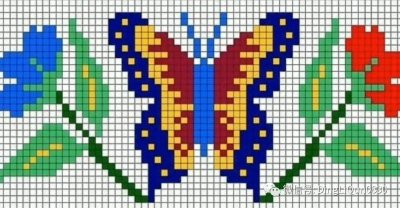 ​「十字绣图」40个丰富多彩的十字绣图案