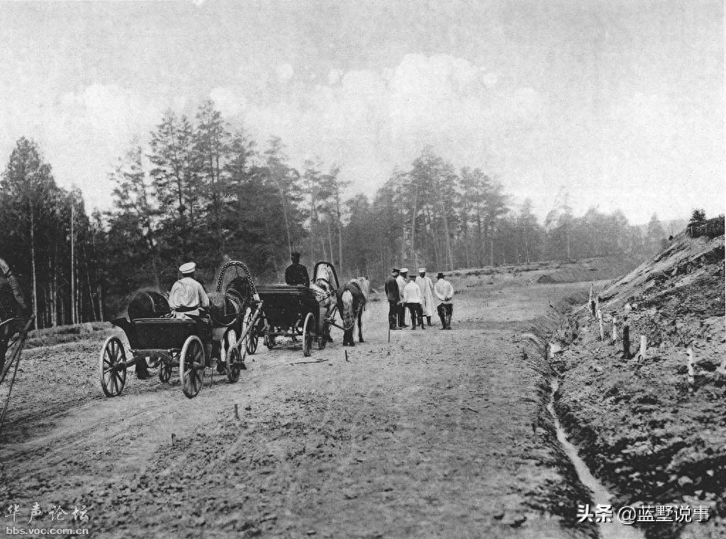 1910年俄国西伯利亚大铁路，全长九千多公里为世界最长铁路