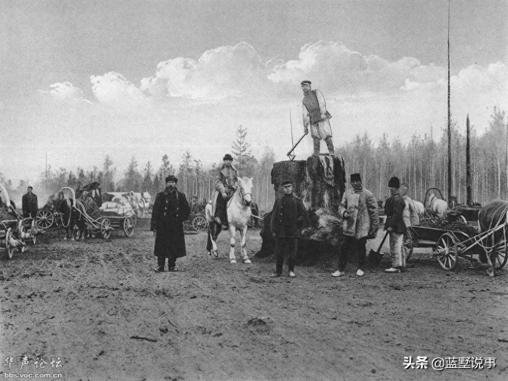1910年俄国西伯利亚大铁路，全长九千多公里为世界最长铁路