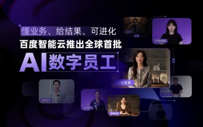 ​先别炸裂了，百度数字员工想干点有用的