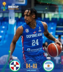 ​美洲杯：阿根廷男篮加时1分惜败多米尼加 赛后双方多人火爆斗殴