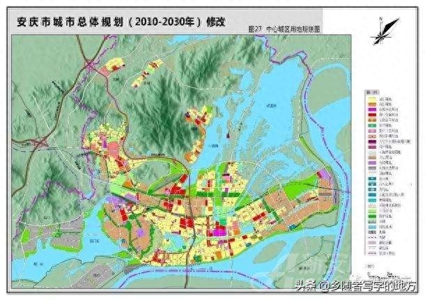 安徽省——安庆市城市总体规划图（2017-2030年），建议收藏