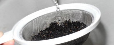 ​炒过的黑芝麻可以再洗么