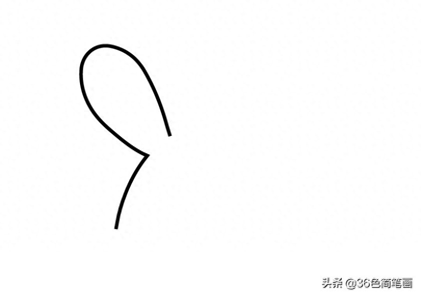 怎么画小兔子的简笔画?小白兔白了白又白,蹦蹦跳跳真可爱