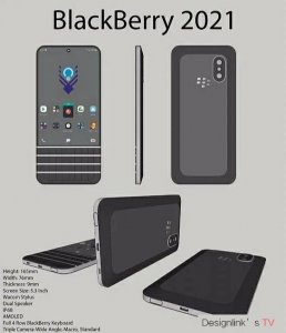 ​BlackBerry黑莓2021年新款手机图片爆出