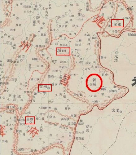 江西省抚州市地图全图(江西省抚州市临川区档案接收地)-第1张图片-