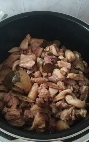 地摊牛杂做法和配方,街边萝卜牛杂的做法及配方图5