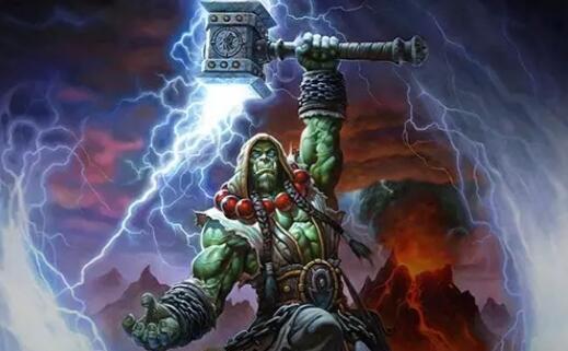 毁灭之锤或许不比血吼强大,但绝对是部落最具传奇色彩的武器