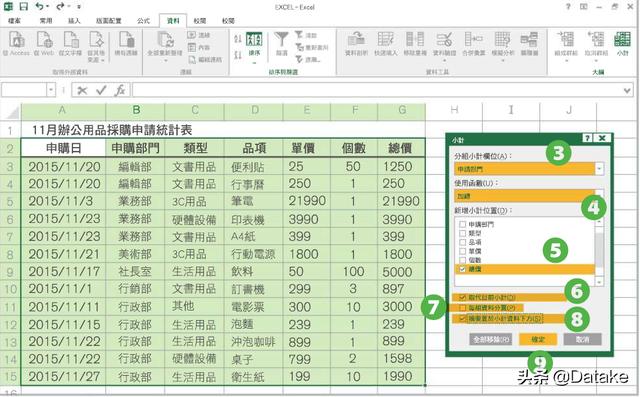 如何用excel做数据分析报表(9个一定用得到的Excel功能)(17)