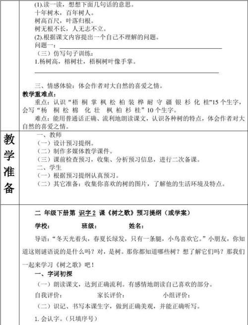 中班语言树真好教案反思
