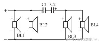 专业扬声器电路图(5种二分频扬声器电路分析)(7)
