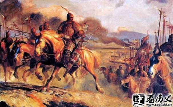 朱棣率领靖难之役绘图