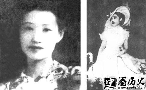 于凤至(左)和赵一荻