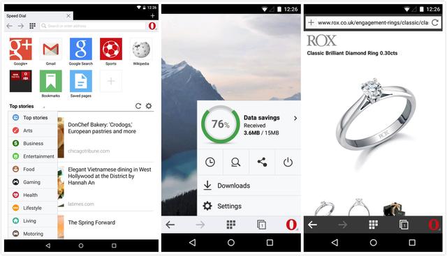 opera 浏览器介绍（安卓版OperaMini浏览器更新）(1)