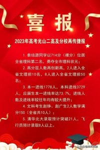 ​光山二高PK郑州外国语学校，还有多大差距？